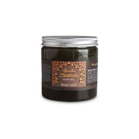 BEAUTE MARRAKECH Czarne mydło naturalne SAVON NOIR 200 g